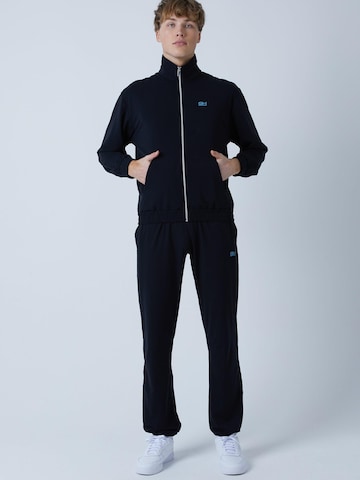 SPORTKIND Athletic Jacket 'Court' in Black: front
