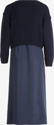 robe légère Casual-Kleid zweiteilig in Blau