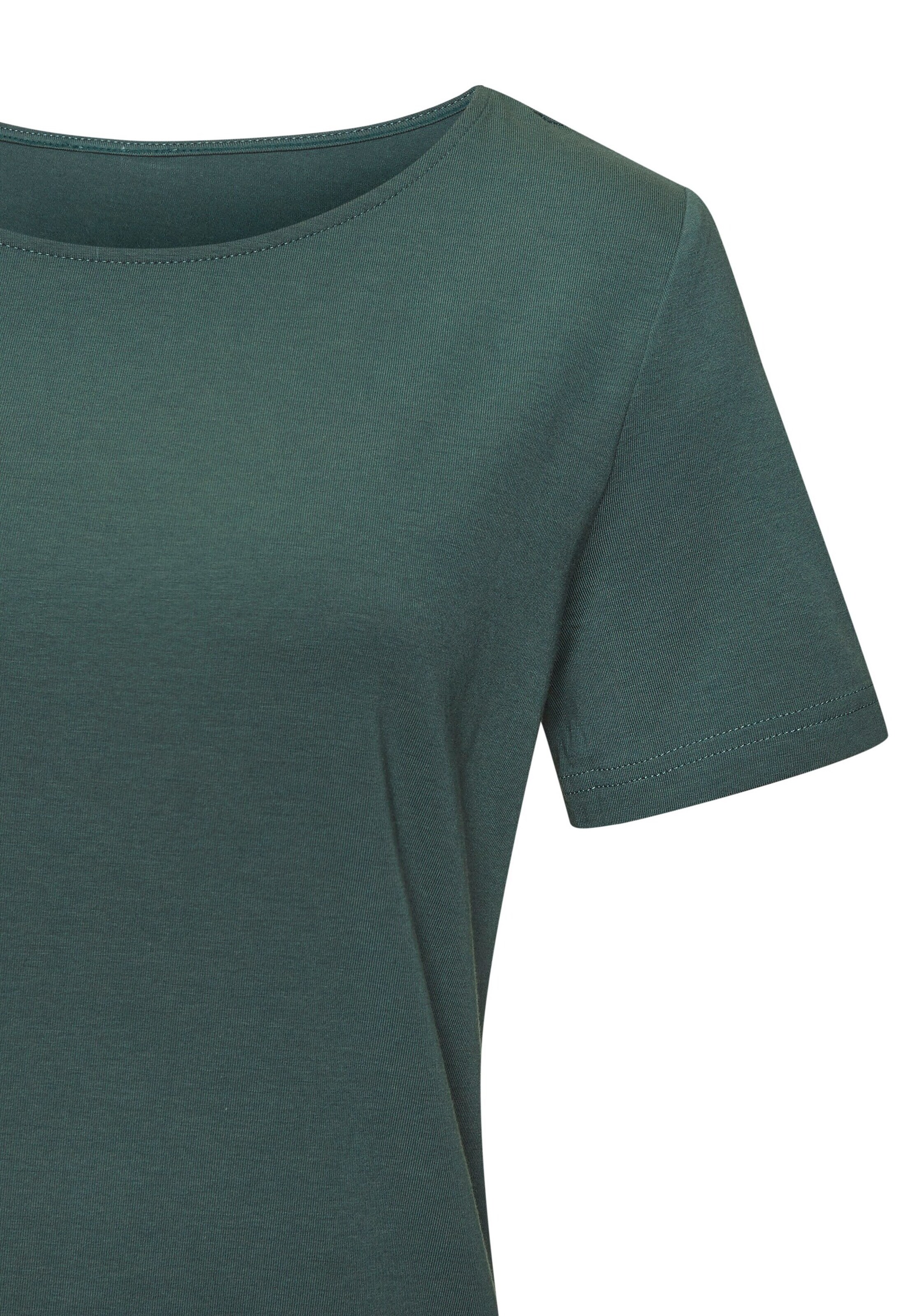 LASCANA Koszulka w kolorze zielony