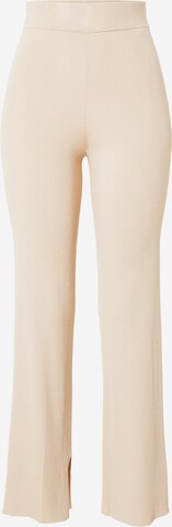 DRYKORN Flared Pants 'ZONE' in Beige: front