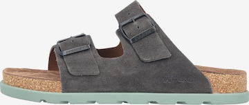 Rieker Mules in Grey: front