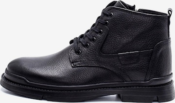 Bottines à lacets Derimod en noir : devant