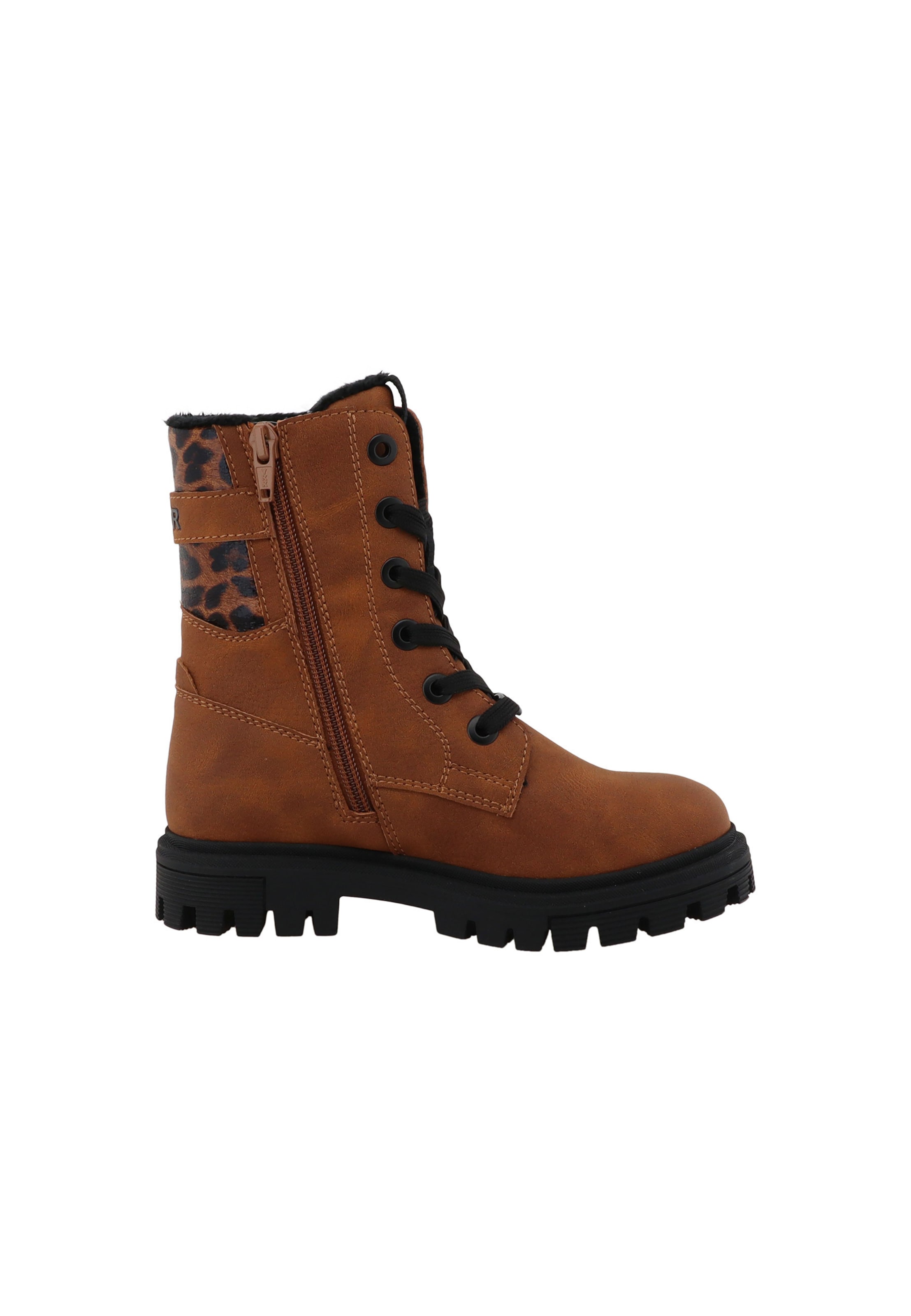 Bottes TOM TAILOR en marron : devant