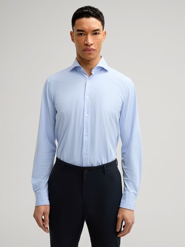 JOOP! Slim fit Overhemd 'Mika' in Blauw: voorkant