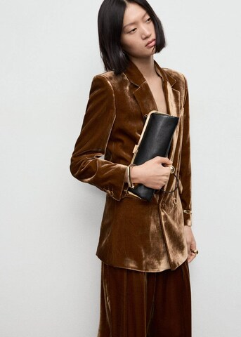 MANGO Blazer in Brown