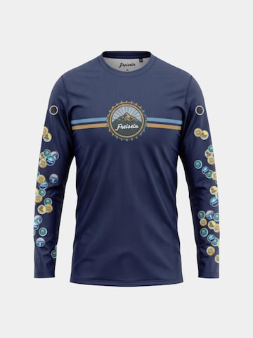 the freisein project Funktionsshirt 'CorkMaster'‌‌‌‌‌‌‌ in Blau