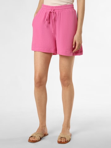 Franco Callegari Regular Pants in Pink: front