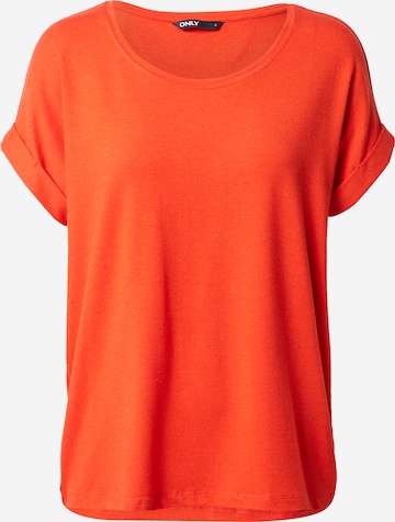 ONLY Μπλουζάκι 'Moster' σε πορτοκαλί: μπροστά