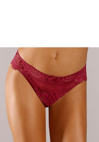 LASCANA Thong in Red: front