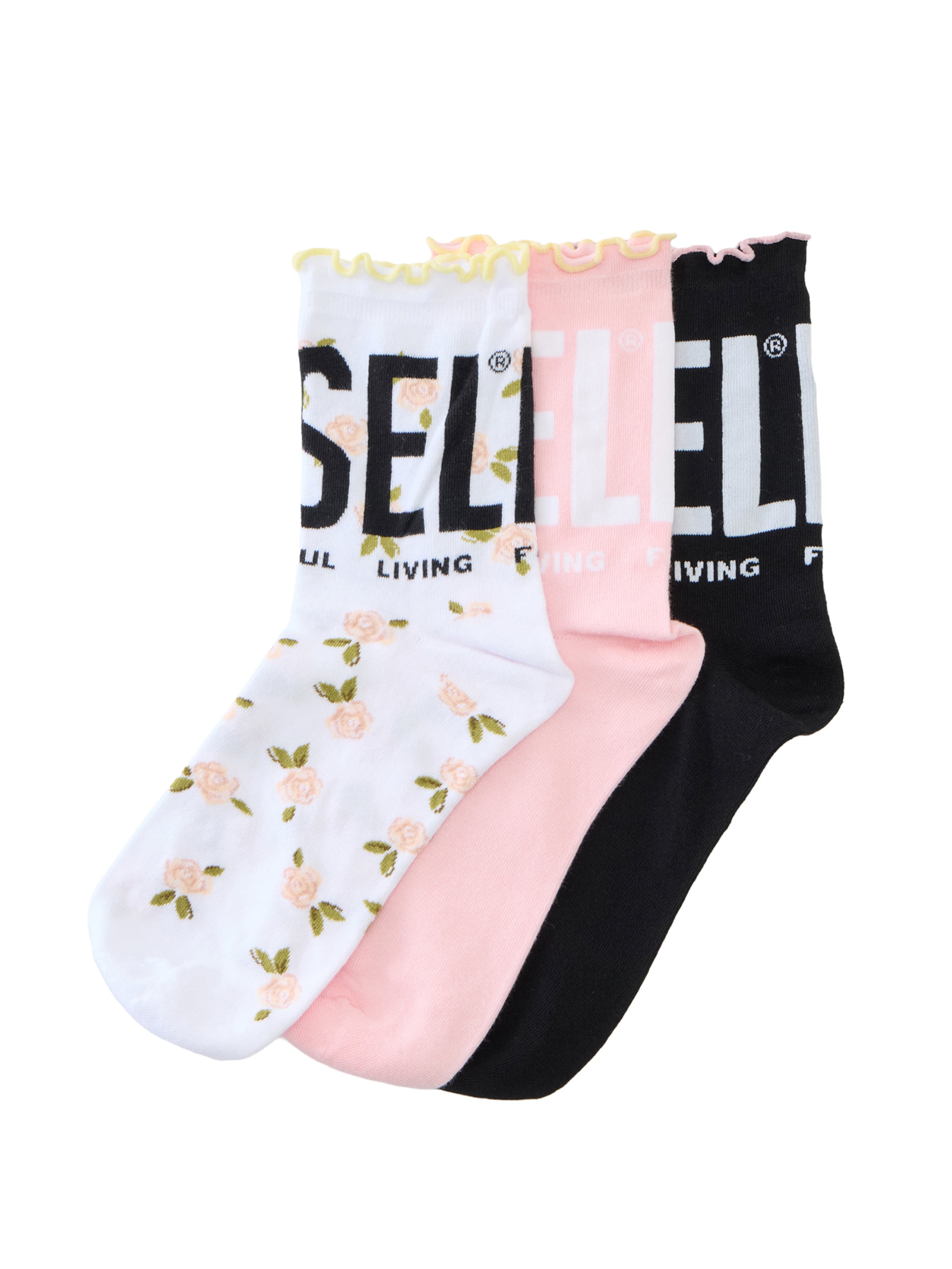 DIESEL Socks 'LOLITA' in Pink: front