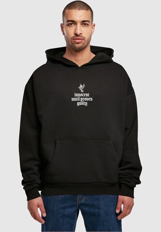Mister Tee - Sudadera 'Justice' en negro: frente