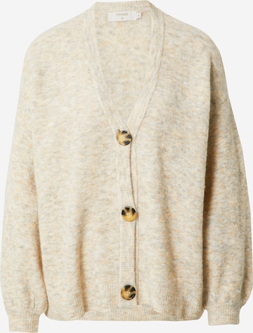 Cardigan 'Merle' Cream en beige : devant