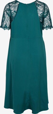 Rochie de cocktail 'Angelina' de la Zizzi pe verde