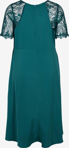 Zizzi Koktejlové šaty 'Angelina' – zelená