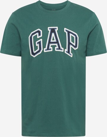 T-Shirt GAP en vert : devant