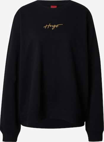 Sweat-shirt 'Classic' HUGO Red en noir : devant