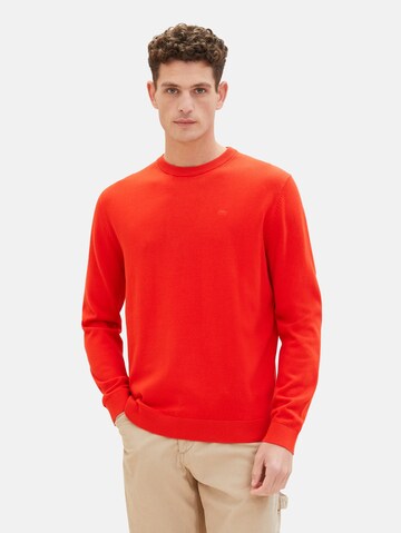 TOM TAILOR Pullover in Rot