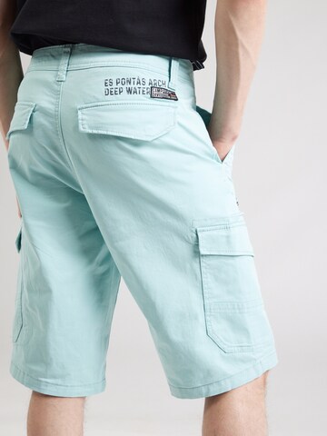 Regular Pantalon cargo CAMP DAVID en vert