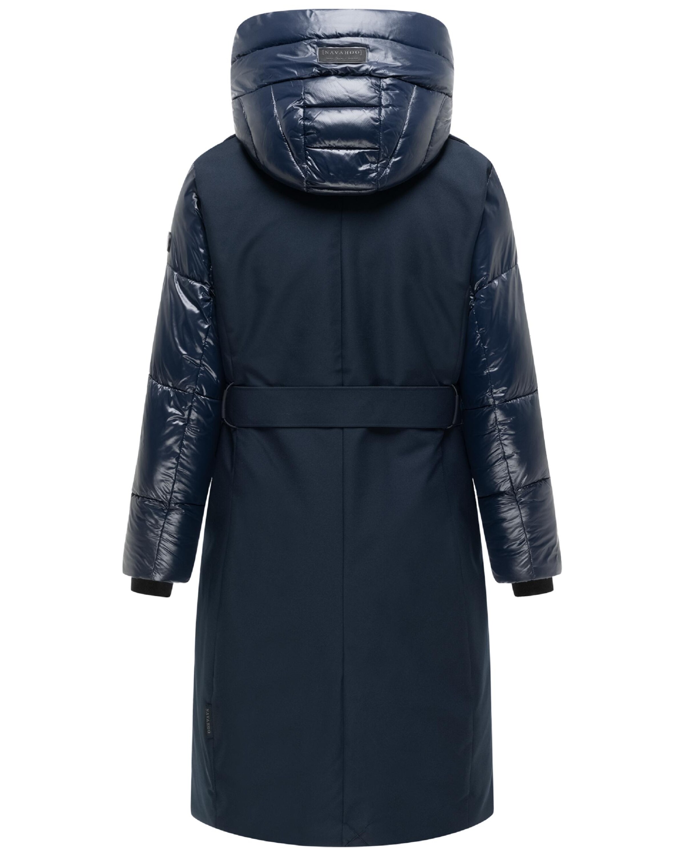 NAVAHOO Winter coat 'City-Glow 14' in Blue