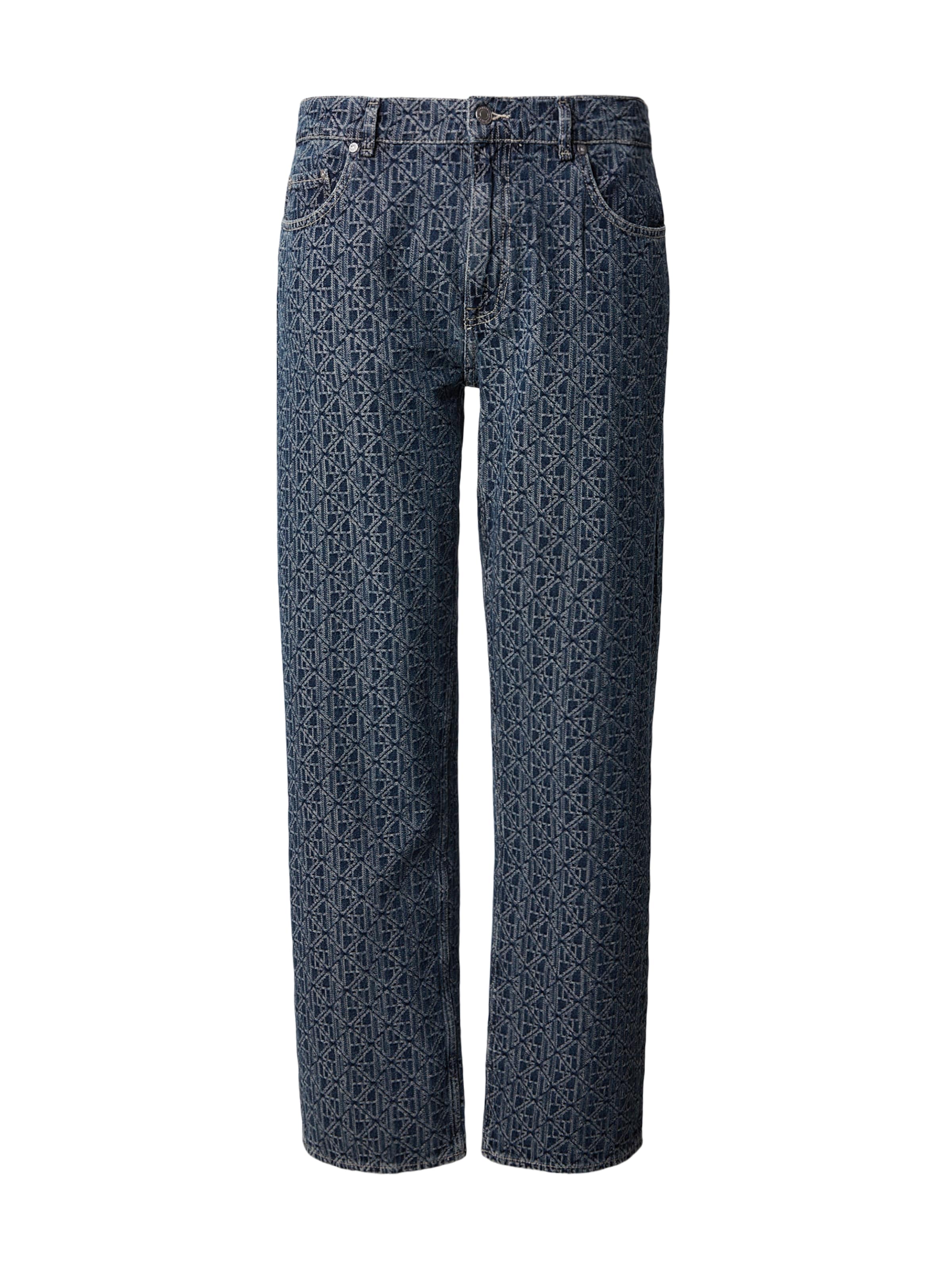 Largi Jeans 'DAMON' de la GUESS pe albastru: față