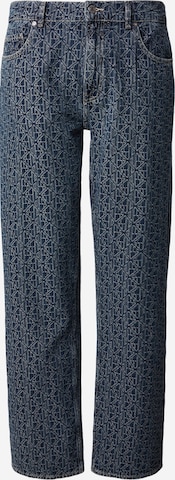 mėlyna GUESS Laisvas Džinsai 'DAMON': priekis