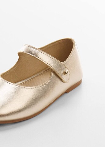 Ballerines 'Hanna' MANGO KIDS en or