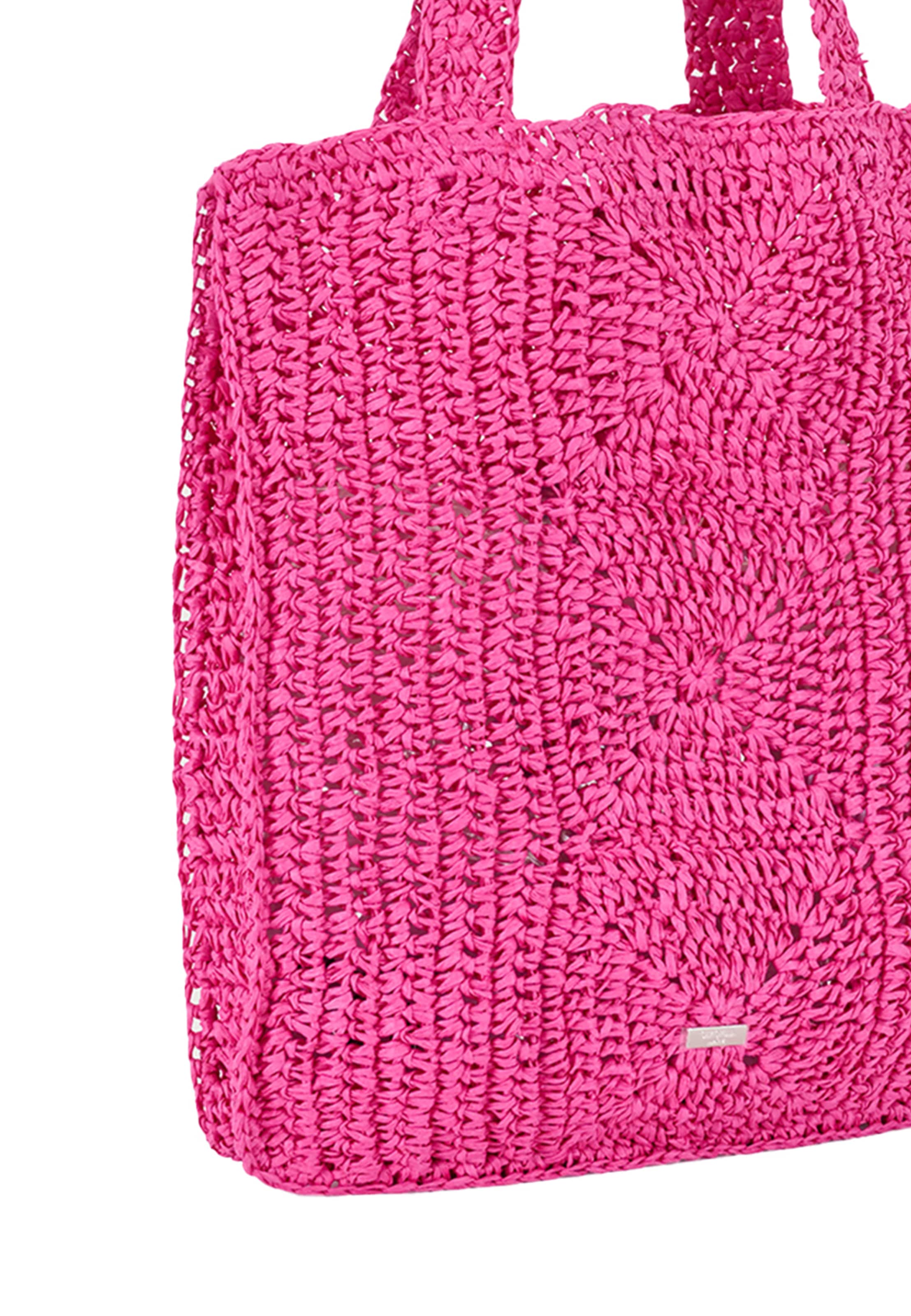 Camomilla Italia Handtas in Roze: voorkant