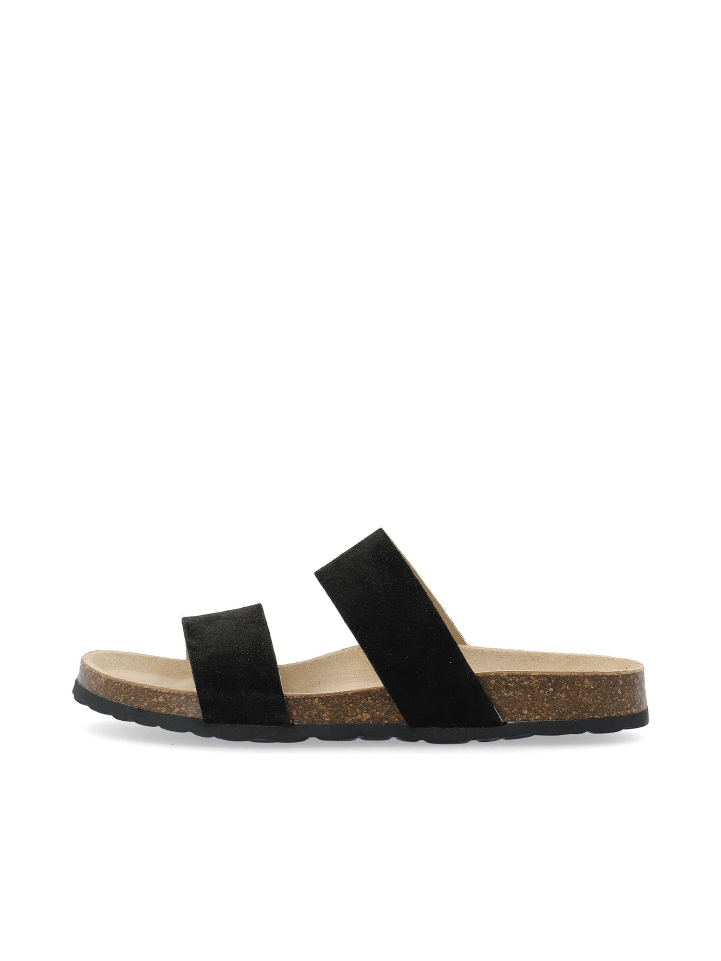 Bianco - Zapatos abiertos 'Betricia' en negro: frente