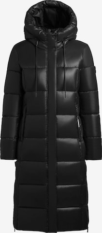 Cappotto invernale 'Willa' di khujo in nero: frontale