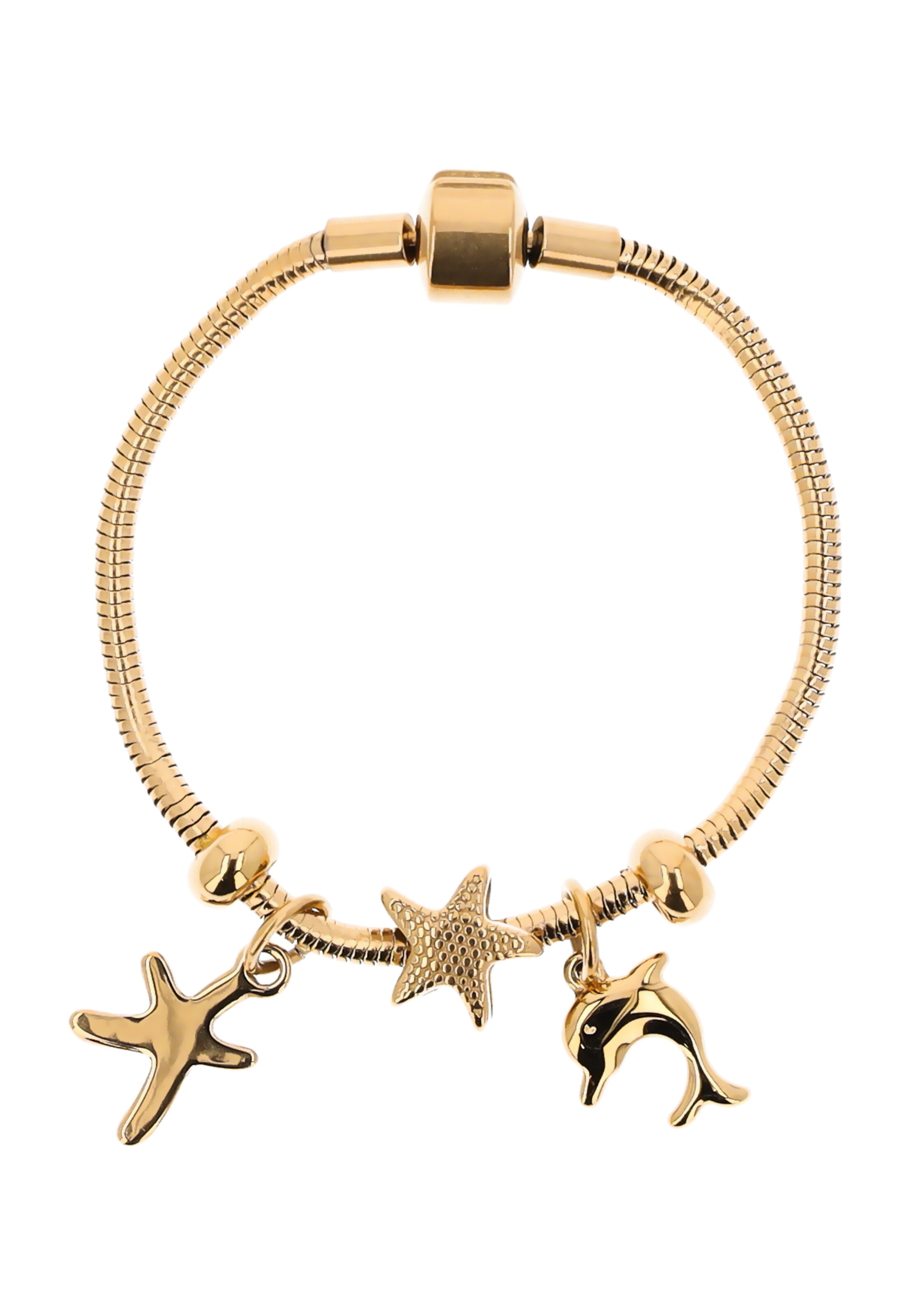 IZIA Bracelet en or, Vue avec produit