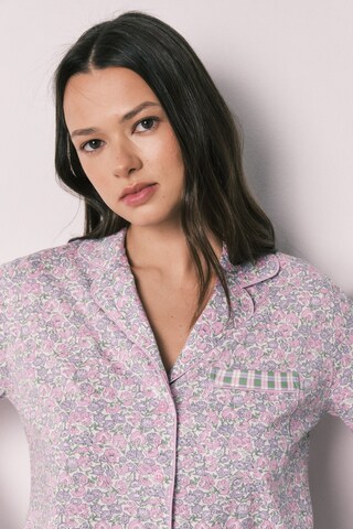 Women' Secret Korte pyjama in Lila