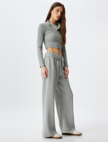 Koton Wide leg Broek in Grijs