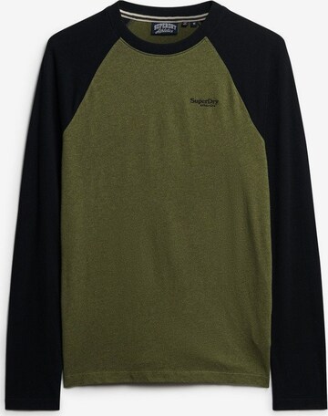 Superdry Shirt in Groen: voorkant