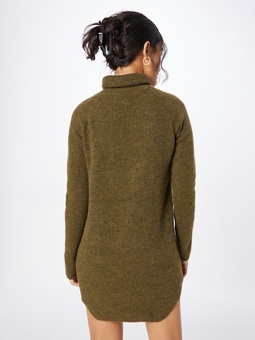 PIECES Sweter 'ELLEN' w kolorze brązowy