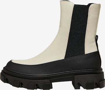 ONLY Chelsea Boots 'Tola' in White: front