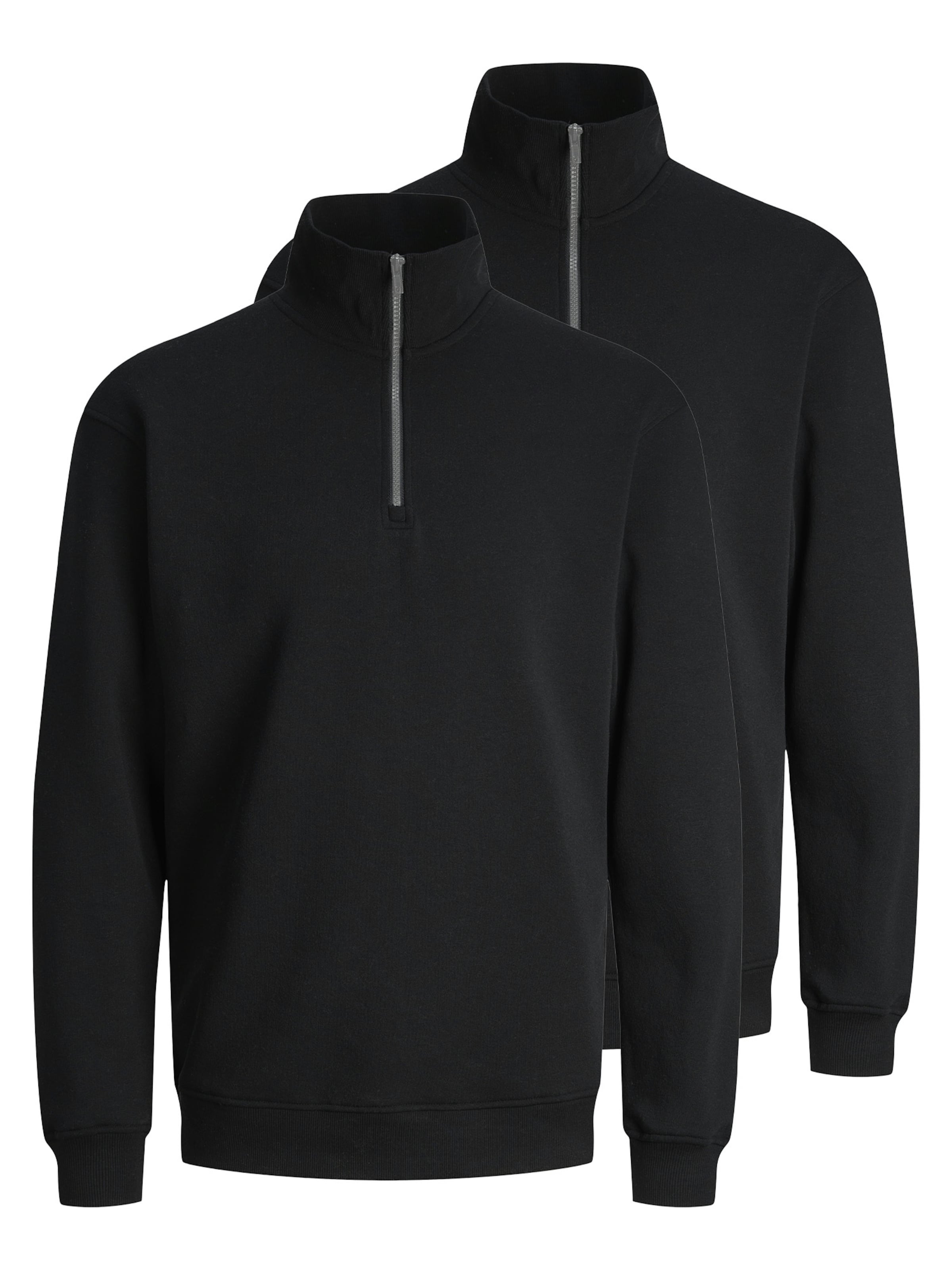 JACK & JONES Sweatshirt 'Bradley' in Black: front