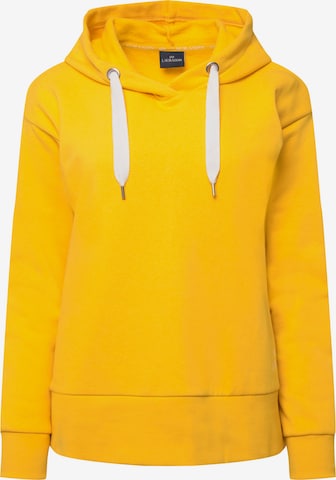 LAURASØN Sweatshirt in Yellow: front