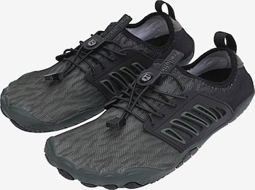 Freiluftkind Athletic Lace-Up Shoes 'Freiluftkind® Tokai rutschfeste universal Barfußschuhe' in Green: front