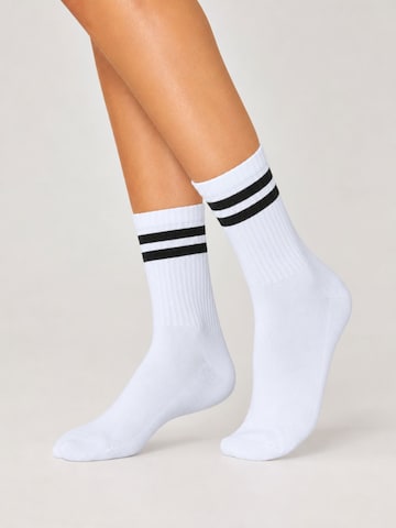 sockenkauf24 Athletic Socks in White