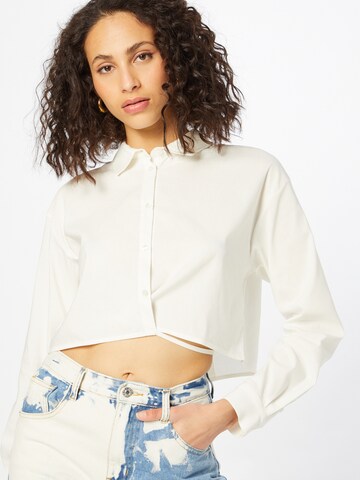 VERO MODA Blouse 'ALASKA' in Wit: voorkant