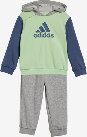 ADIDAS SPORTSWEAR Tracksuit 'Essentials' in Green: front