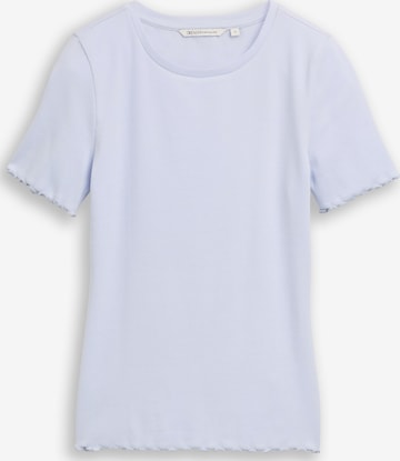 TOM TAILOR DENIM T-Shirt in Blau: Vorderseite