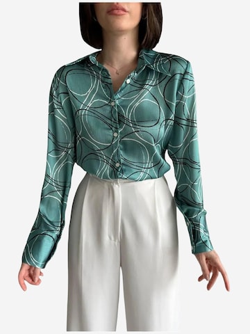 Maglietta 'Hemden' di My fashion in verde: frontale
