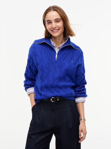 TOMMY HILFIGER - Jersey en azul: frente