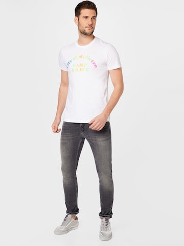 DIESEL - Camiseta 'INY' en blanco