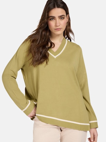 Elena Mirò Sweater 'MAGLIA' in Green