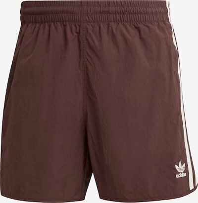 27-29/įprastas ilgis dydžio Kelnės 'Adicolor Classics Sprinter' iš ADIDAS ORIGINALS, spalva – ruda / balta, Prekių apžvalga