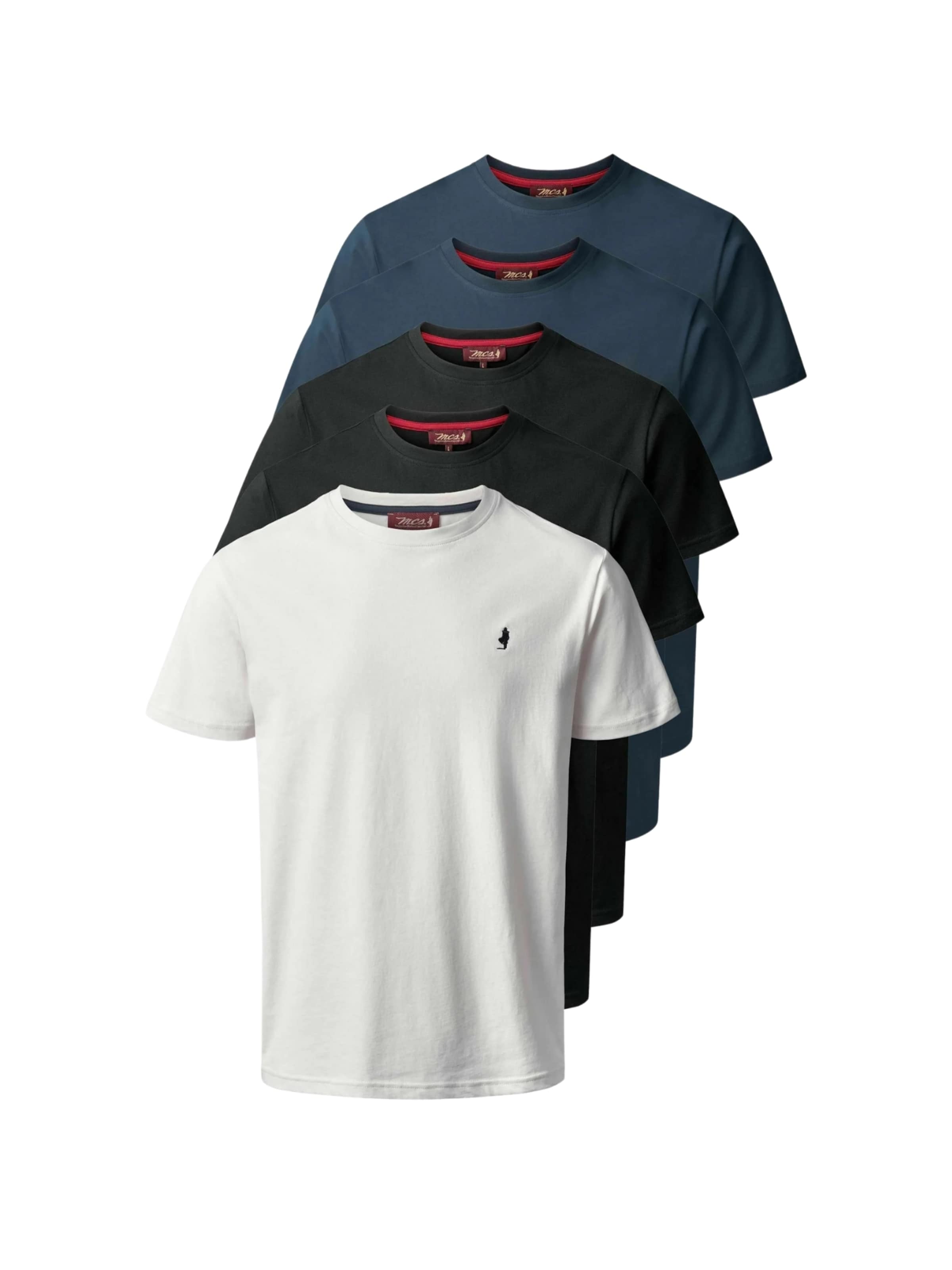 MCS Regular Fit Skjorte ' Ohio ' i blå: forside