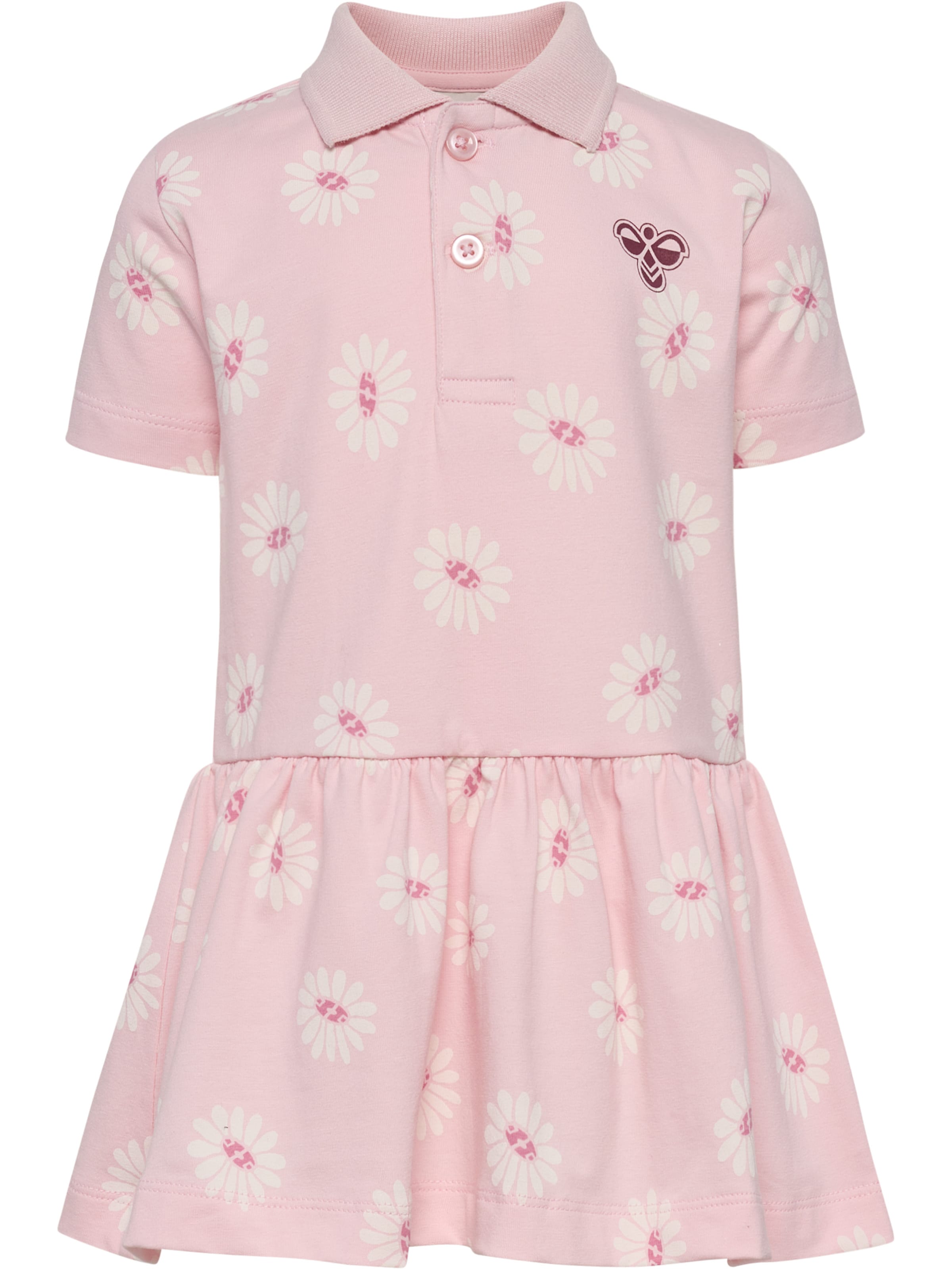 Robe Hummel en rose : devant