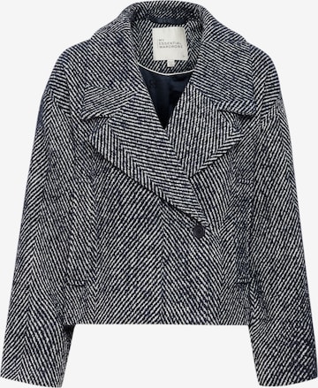 Veste mi-saison 'MaggieMW' My Essential Wardrobe en bleu : devant